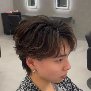 ショート ヘアアレンジ メンズ 【札幌メンズ特化】 🔥RIKU🔥のヘアスタイル