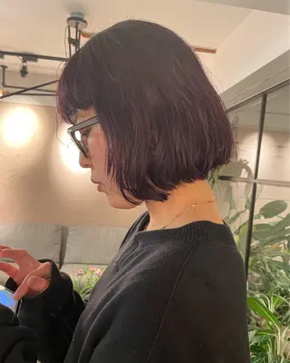 ショート カラー パーマ ｔｏ ｋｉのヘアスタイル