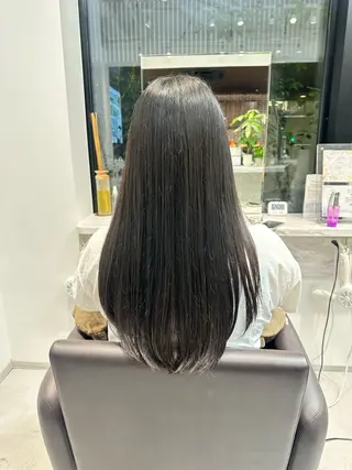 ロング あさひ かなのヘアスタイル