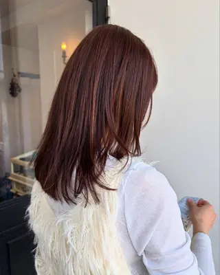 セミロング 兵藤 雅也のヘアスタイル