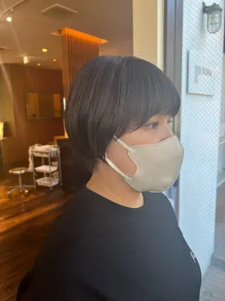 ショート 中村遥香 ☺︎ママ美容師のヘアスタイル