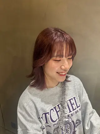 カラー 橋本 彩音のヘアスタイル