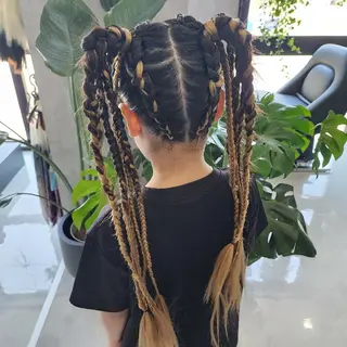 ヘアアレンジ キッズ ESTELA... OHARA のヘアスタイル