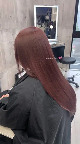 ロング カラー ハイトーン/ゆるふわ 🧚𖥔ׁTOMO♡のヘアスタイル