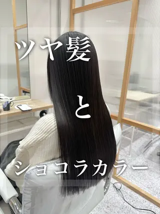 ロング カラー 縮毛矯正💎髪質改善 レイヤー✨山内健太郎のヘアスタイル