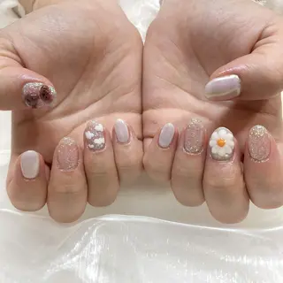 ネイル 新井 ひなののネイルデザイン