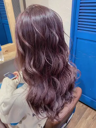 ロング カラー 💜 MINORI💜のヘアスタイル