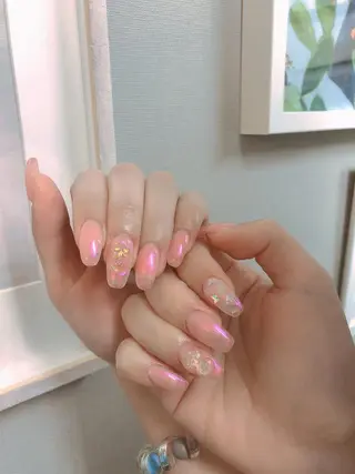 ロング ネイル Reonail 💕Kana💕のネイルデザイン