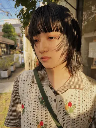 ミディアム 小林 明彦のヘアスタイル
