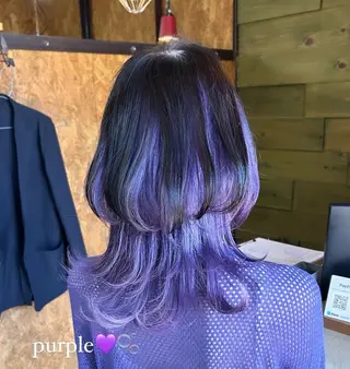 セミロング カラー 🫟Blanco🫟 Color&Careのヘアスタイル