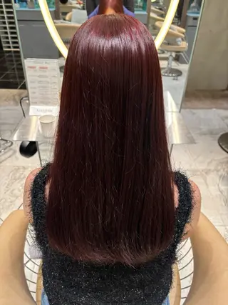 ロング 美髪縮毛矯正/ 髪質改善/AYARIのヘアスタイル
