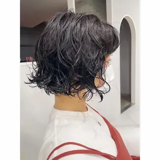 ショート パーマ 🌈前田 潤 /ショート/レイヤーのヘアスタイル