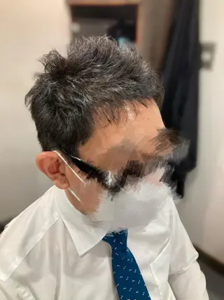 ショート メンズ 渋谷駅徒歩3分メンズ カット👦🏻うしだのヘアスタイル