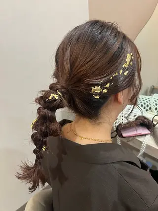 ミディアム Mila misakiのヘアスタイル