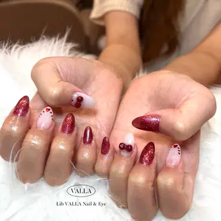 ネイル LIB VALLA Yuri🍭🖤のネイルデザイン