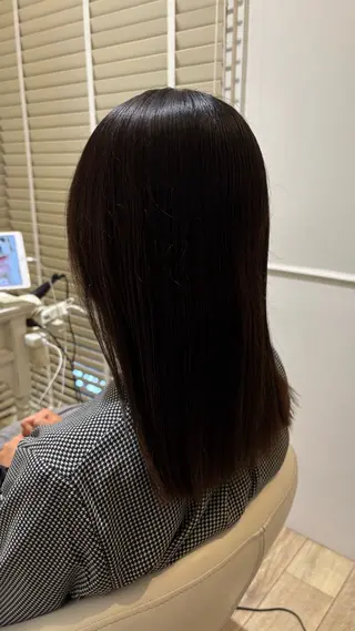 ミディアム カラー 似合わせ 顔周りYUUGAのヘアスタイル