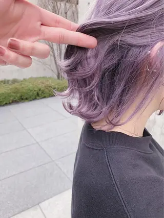ショート ❄️💛エクステ ブリーチ❄️yukiのヘアスタイル