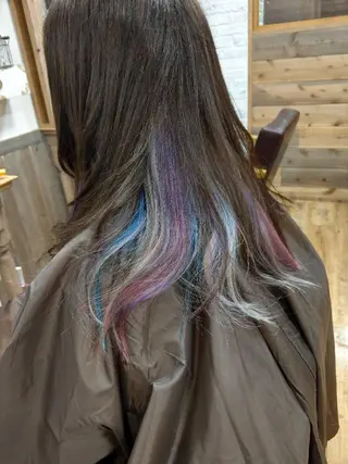 セミロング 店長　佐藤 祐輔のヘアスタイル