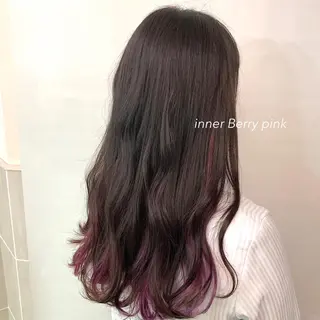 ロング カラー 佐藤 梨里花 ❤︎のヘアスタイル