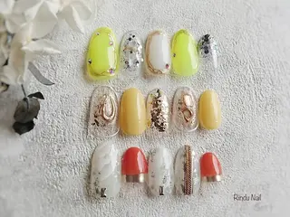 ネイル Rindu Nail 上小田井ジュニアのネイルデザイン