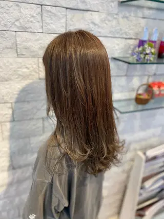 ミディアム ナチュラル特化 低価格/ＪＯのヘアスタイル