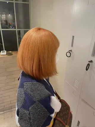 ショート 艶髪カラー😊 西久保光✂️のヘアスタイル
