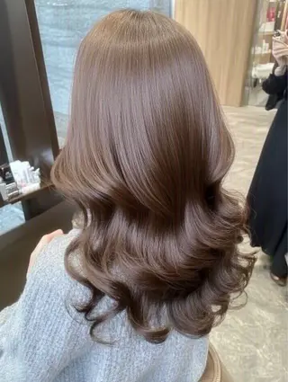 ロング カラー GiseL小倉 Azumi🎀🤍のヘアスタイル