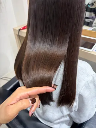 ロング カラー 【ニュアンスカラー・ 髪質改善】スズキカナのヘアスタイル