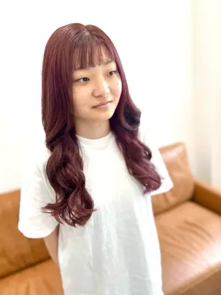 ロング カラー 堀 大輔のヘアスタイル