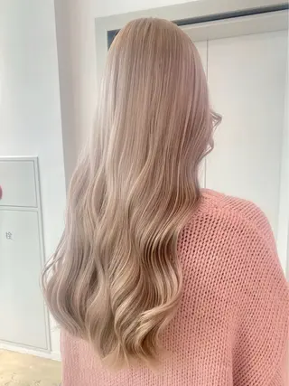 ロング 💖saki /ハイトーン💖のヘアスタイル