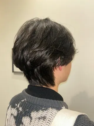 パーマ メンズ 無料カットカラー／ モデル募集💈市川春のヘアスタイル