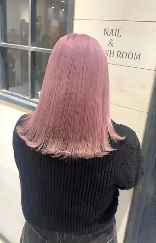 ミディアム たかはし るなのヘアスタイル