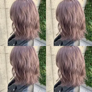 ミディアム カラー ヘアアレンジ 垢抜け案内人 鈴木聖矢✂️のヘアスタイル