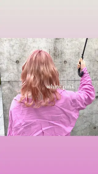 セミロング カラー 🩷  ayaka 🩷のヘアスタイル