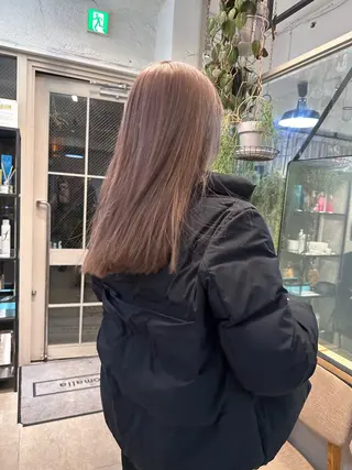 ロング カラー REINA☁️透明感 カラー/ぷつっと♡のヘアスタイル