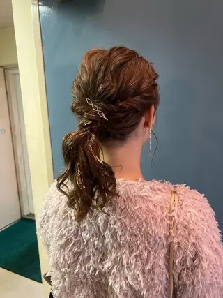 ロング ヘアアレンジ Topstylist YUKIのヘアスタイル