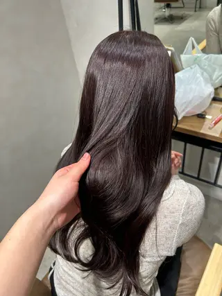 カラー 梅田/ナチュラル/ 髪質改善/アヤカのヘアスタイル