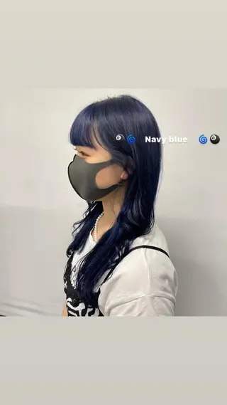 ロング カラー パーマ ヘアアレンジ メンズ キッズ ネイル マツエク・マツパ 透明感カラー・レイヤ ー🎀amika🎀のヘアスタイル