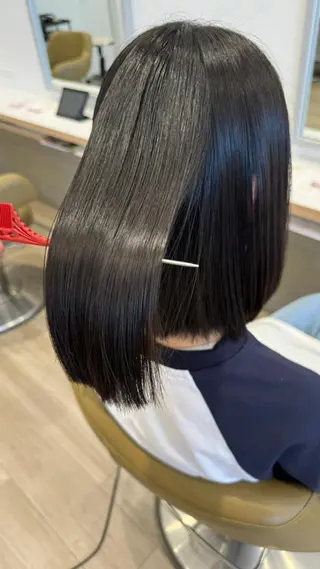 セミロング ルクール柏崎店　太田 真理子のヘアスタイル