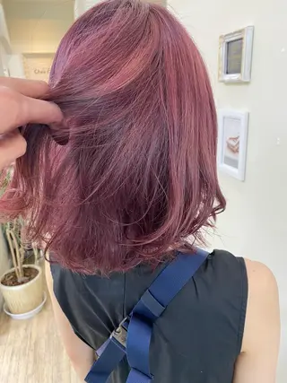 カラー SALOWIN栄 高須大貴のヘアスタイル
