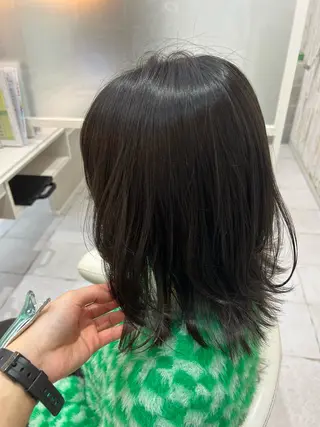 ミディアム 🍏すがの みき🍏のヘアスタイル