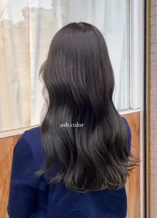 カラー 透明感カラー⭐︎ コナツのヘアスタイル