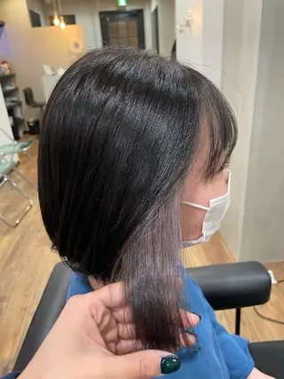 ショート カラー SoL🪐✧ 眞白のヘアスタイル