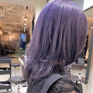 ミディアム カラー ヘアアレンジ 【ダメージレス施術】 【透明感】北村 拓也のヘアスタイル