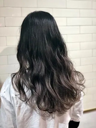 ロング 髪質改善⌇透明感 カラー⌇川上葵のヘアスタイル