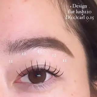 マツエク・マツパ 🎀萌花 🎀のマツエク・マツパデザイン