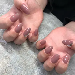 ロング カラー ヘアアレンジ キッズ ネイル マツエク・マツパ 福田 加奈のネイルデザイン