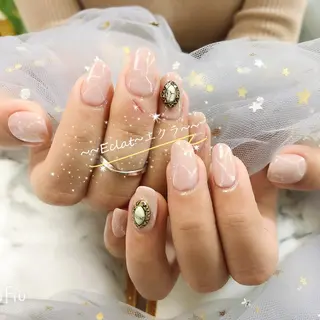 ネイル ネイルサロンエクラ 🫧Shizukaのネイルデザイン