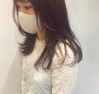 ロング カラー 狩野 羅夢のヘアスタイル