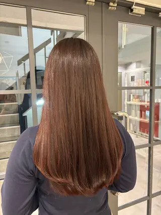 ロング カラー CreBiA ayanoのヘアスタイル